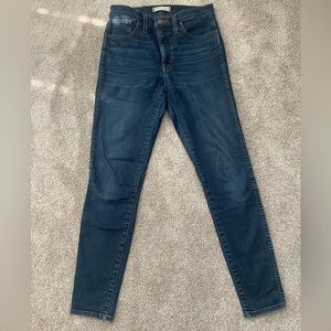 Madewell 10” High Rise Skinny Jeans